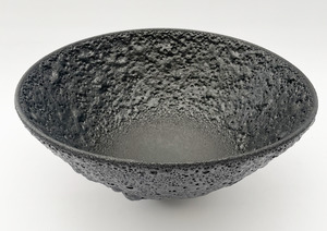 John Parker: #25-24 BLACK VOLCANIC BOWL