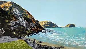 Nicola Tucker: TONGOIO BEACH / FLAT ROCK, 2023