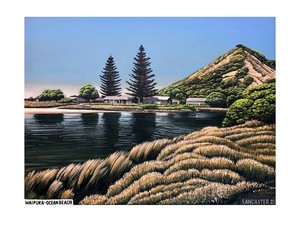 WAIPUKA - OCEAN BEACH, 2021 (PRINT)