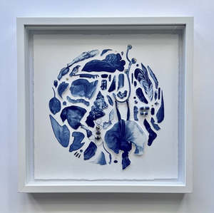 REVIVAL OF THE ARCHITECT (CYANOTYPE)