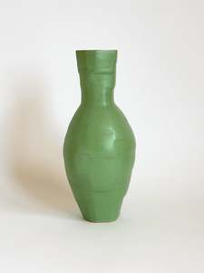 Annette Bull 1: 7. TALL LIME GREEN VASE