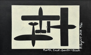 Flight Structure Plans: NORTH, EAST, SOUTH - BLACK