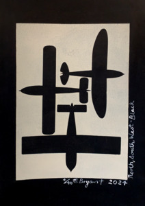 Flight Structure Plans: NORTH, SOUTH, WEST - BLACK