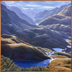 Helen Ollivier: CATCHING THE LIGHT, ROUTEBURN TRACK