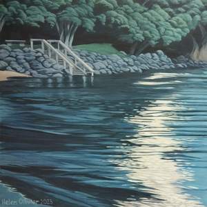 Helen Ollivier: MATHESON BAY REFLECTION