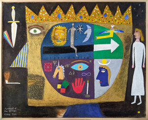 PORTRAIT OF THE ARTIST (KING TUT)
