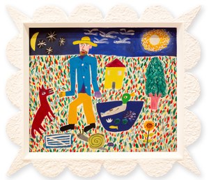 PORTRAIT OF THE ARTIST (LANDSCAPE)