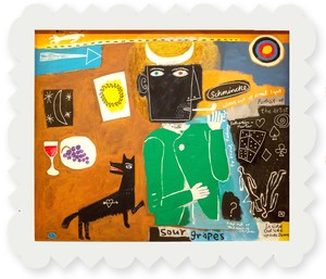 PORTRAIT OF THE ARTIST (SOUR GRAPES)