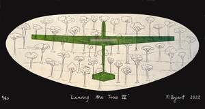 Michele Bryant Prints: LEAVING THE TREES IV, 2022