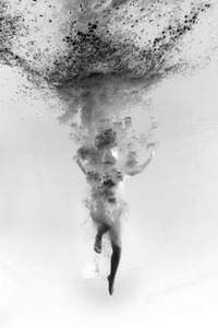 VEIL OF LIGHT (FALLING), 2025