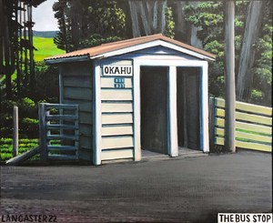 THE BUS STOP (MINI PRINT)