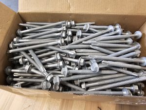 Products: NEW 90mm TEK Self Drilling Screw Box of 200 Musgroves
