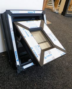 Ebony Triple Glazed Aluminium Window Musgroves