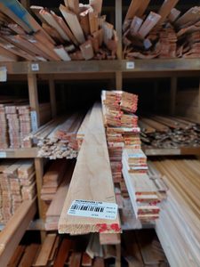 New Pine Clears 60x10mm Bevel Architrave 5400mm Musgroves