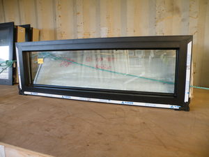 Ebony Triple Glazed Aluminium Window Musgroves