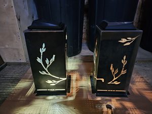 CORTEN Solar Lantern Small Musgroves