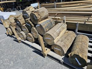 Recycled Short Pine Rounds Under 400mm Musgroves