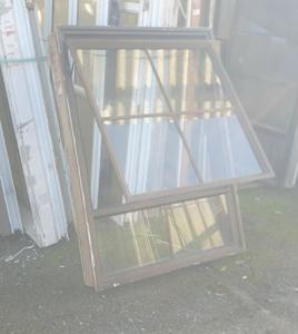 Brown Aluminium Colonial Window Musgroves