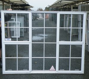 White Aluminium Colonial Window Musgroves
