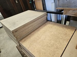 20mm Chipboard Sheets - 850x715mm Musgroves