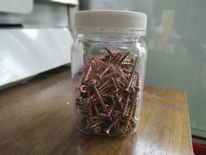 8g x 65mm CSK Square 2 Surefast Screw Jar of 100 Musgroves