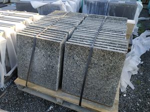 Products: Natural Exposed Aggregate Paver 500x500 Musgroves