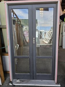 External Painted 2 Pane French Door Musgroves
