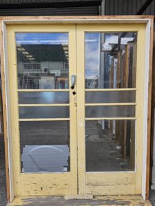 Products: Ext 4 Pane Wooden French Door - 1600x2060mm Musgroves