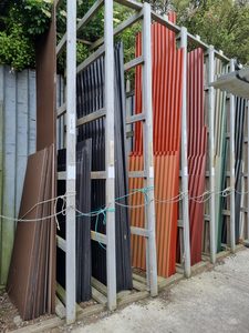 Products: Flaxpod Coloursteel 760 Corrugated Iron Musgroves