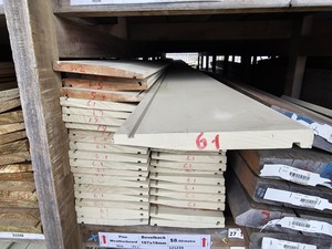 Products: Pine 187x18mm Bevelback Weatherboard Musgroves