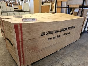 9mm Plywood Structial UT DD Grade 2700x1200 Musgroves
