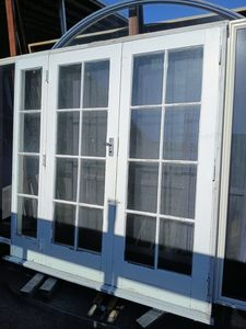 Products: External Colonial French Door with Sidelight Musgroves