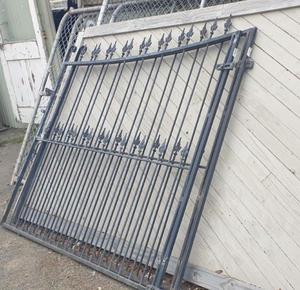 Wrought Iron Driveway Gate Set With Post Musgroves