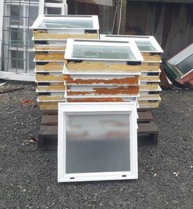 White Aluminium Fixed Window with vent Musgroves