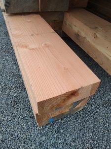 Products: New Zealand Oregon 300x100mm Roughsawn Timber