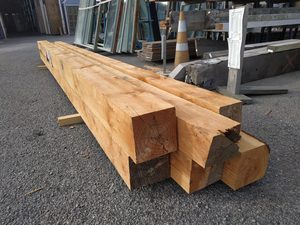 Products: New Zealand Oregon 200x200mm Timber Beam Musgroves