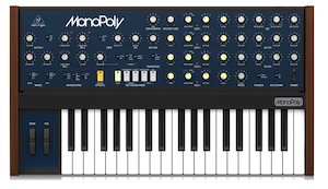Synthesizer Collection: Behringer MonoPoly 4-voice Analog Synthesizer