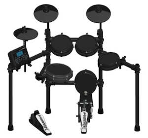 Drum Percussion Collection: Carlsbro CSD400 Electronic Drum Kit V2 Mesh Heads New Sound Module