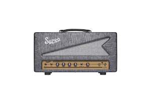 Amplifiers Electric Guitar Amp Heads: Supro Black Magick 25 Watt Class A Tube Head
