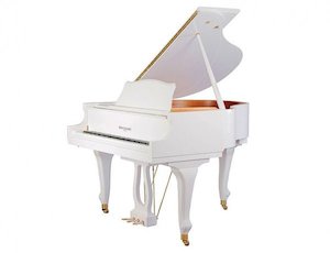 Acoustic Pianos: Kohler & Campbell KIG54 163cm Grand Piano White Polish