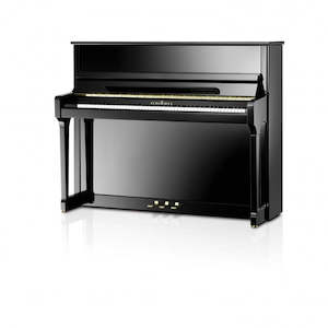 Acoustic Pianos: Schimmel C121 Traditional Upright Piano - Ebony Polish