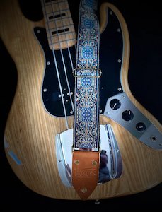 Atmos Stratus Guitar Strap Brown Leather