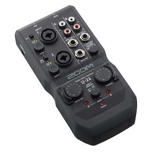 Zoom U24 2 Channel Interface with Midi and Battery