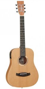 Tanglewood Roadster TR2E Travel Guitar with Bag