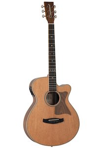 Tanglewood: Tanglewood Reunion Super Folk Acoustic Guitar with Ele