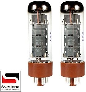 Svetlana El34 Valve Matched Pair