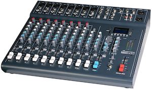Studiomaster: Studiomaster Club XS12+ Mixer with 8 Mic Preamps