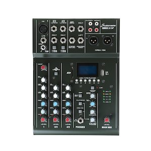 Studiomaster Club XS5+ Mixer with FX USB and Bluetooth