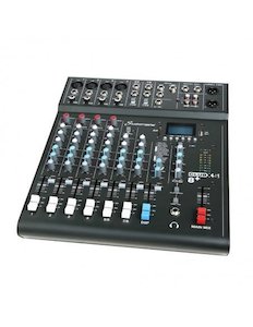 Studiomaster CLUB XS 8+ Channel Mixer Desk USB SD BT