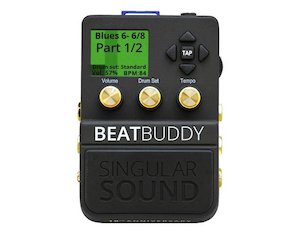 Singular Sound BeatBuddy 10th Anniversary Edition Matte Black and Gold